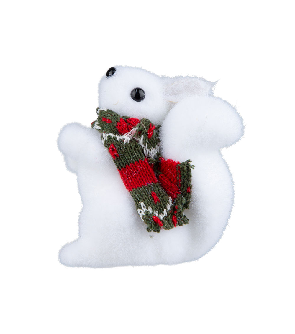 Christmas Animal Object – White, Assorted (1 pc)