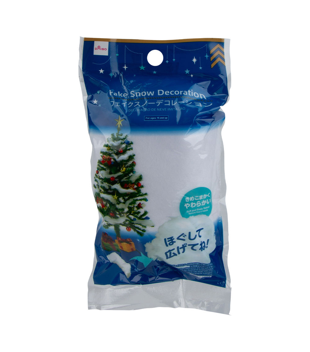 Christmas Fake Snow Decoration - White