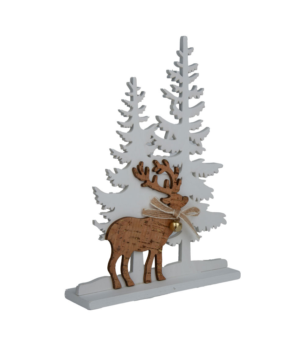 Christmas Wooden Decoration – Assorted (1 pc)