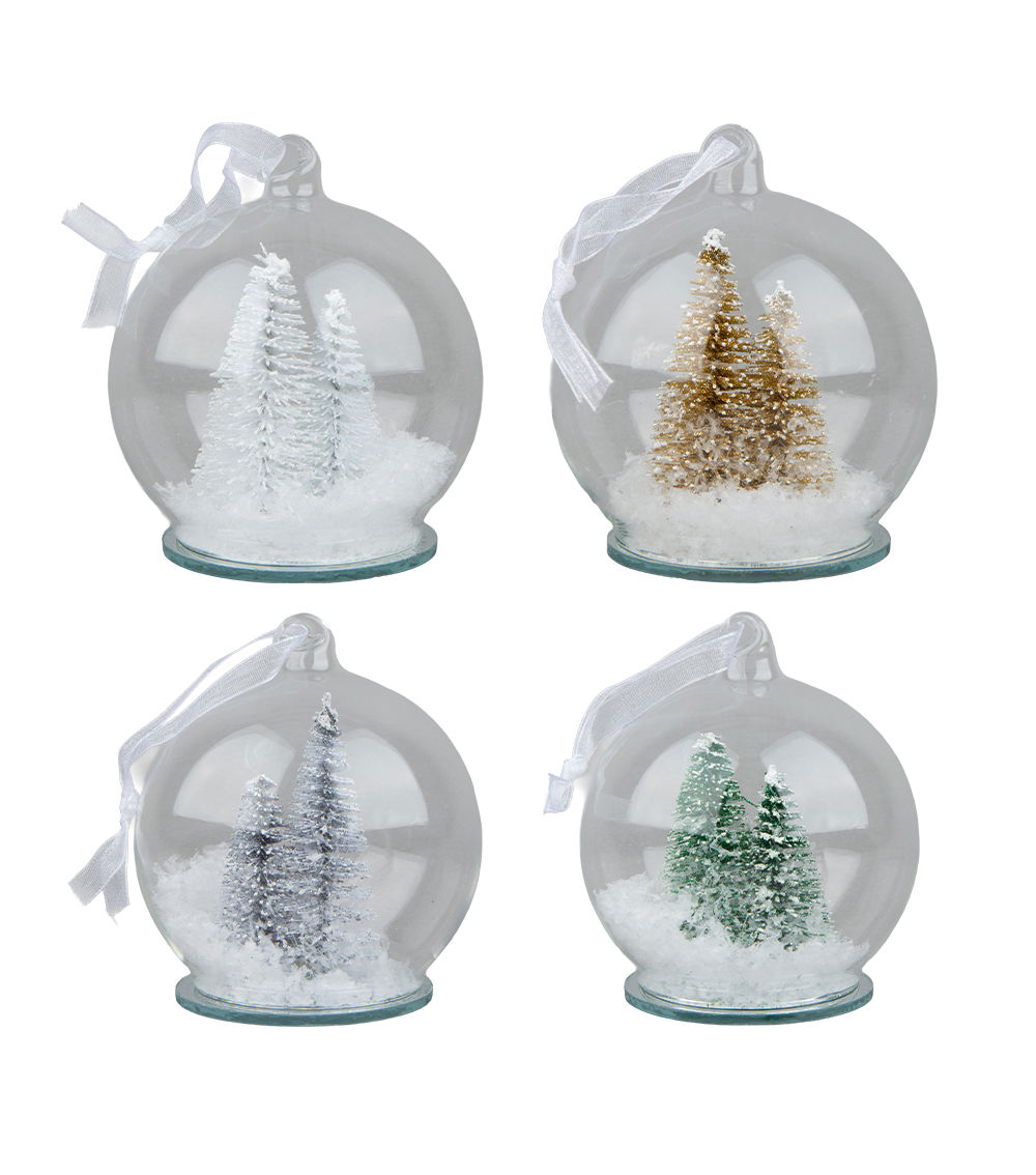Christmas Glass Ornament – Assorted (1 pc)