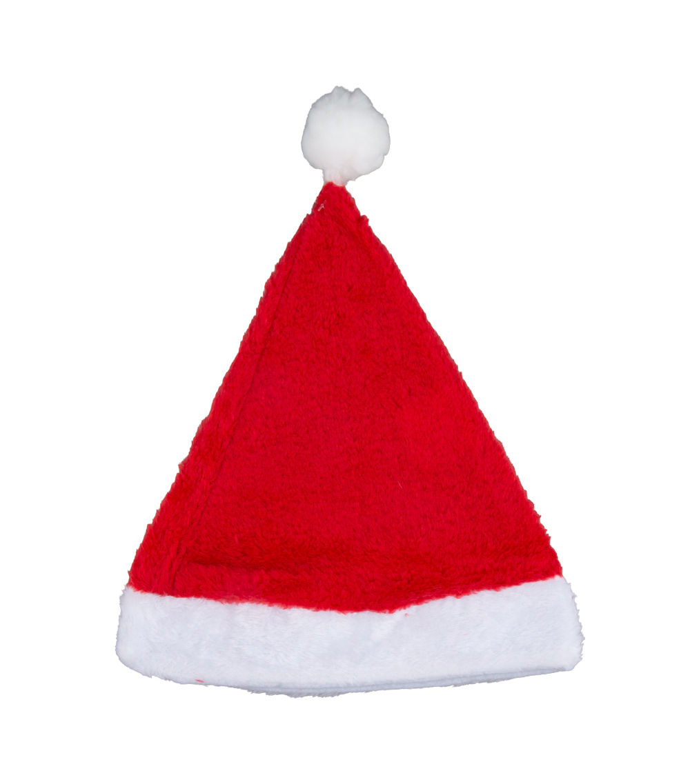 Fluffy Christmas Santa Hat - 51cm