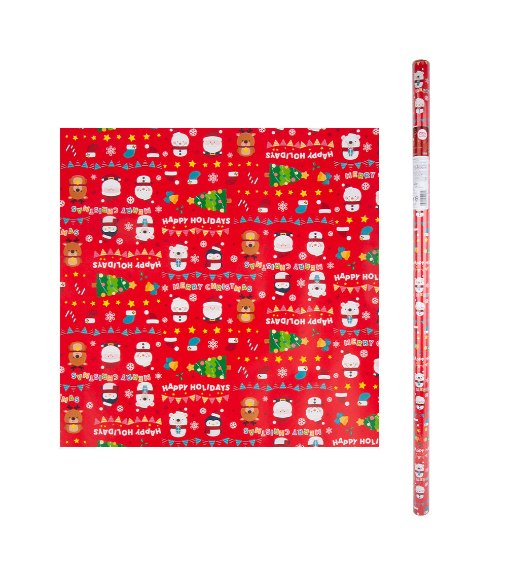 Christmas Wrapping Paper – Pop, (2.49 ft / 0.65 yd)