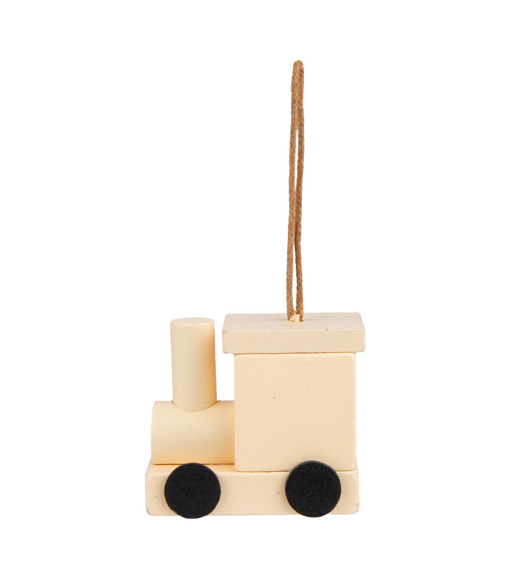 Christmas Wooden Ornament – Mascot, Assorted (1 pc)