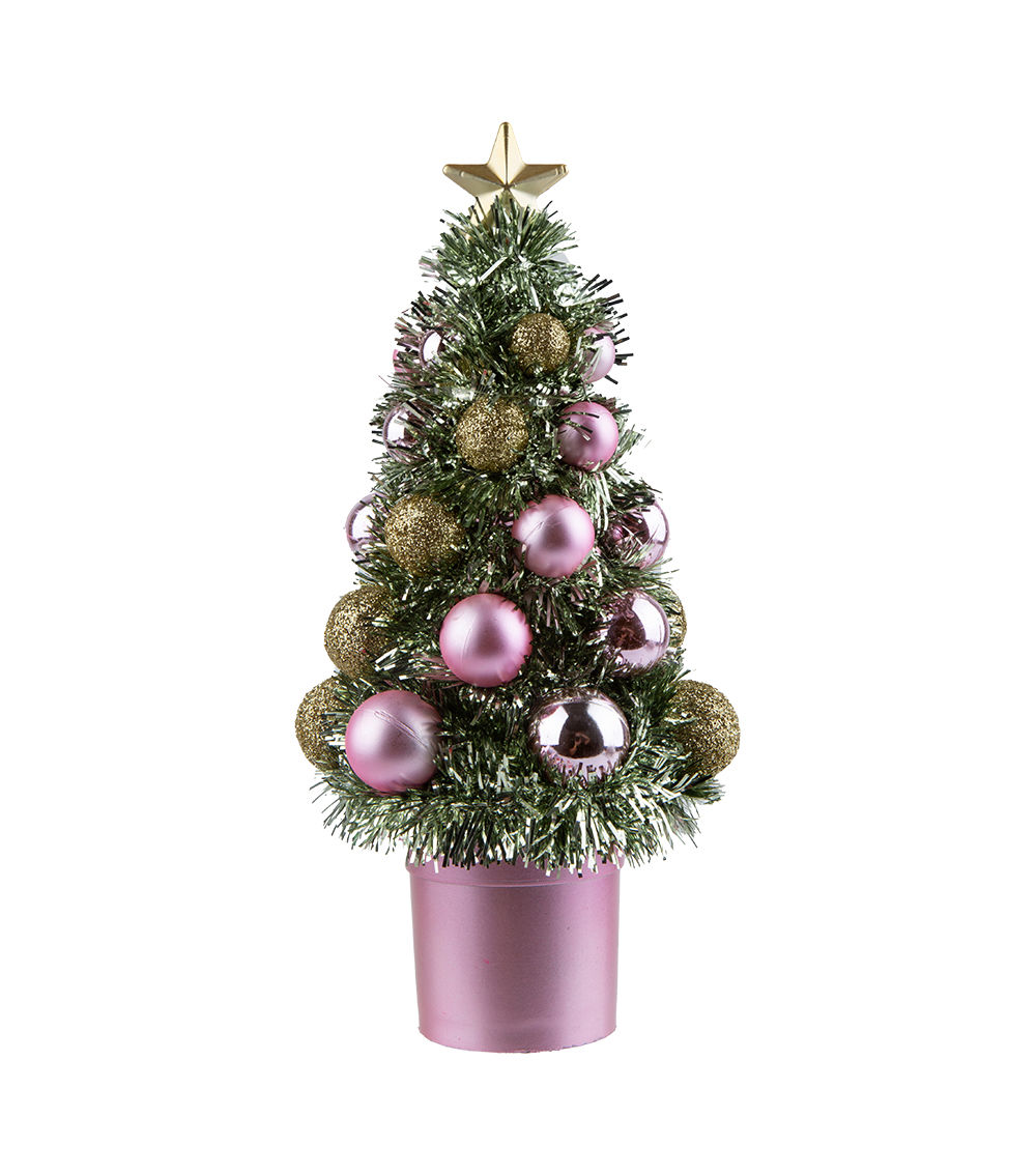 Christmas Mini Tree with Ball – Assorted (1 pc)