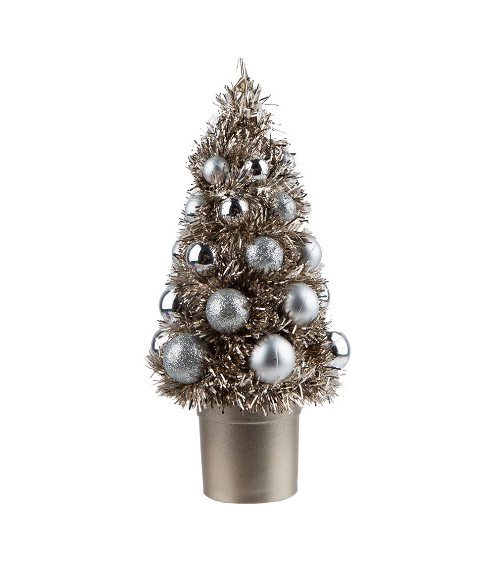 Christmas Mini Tree with Ball – Assorted (1 pc)