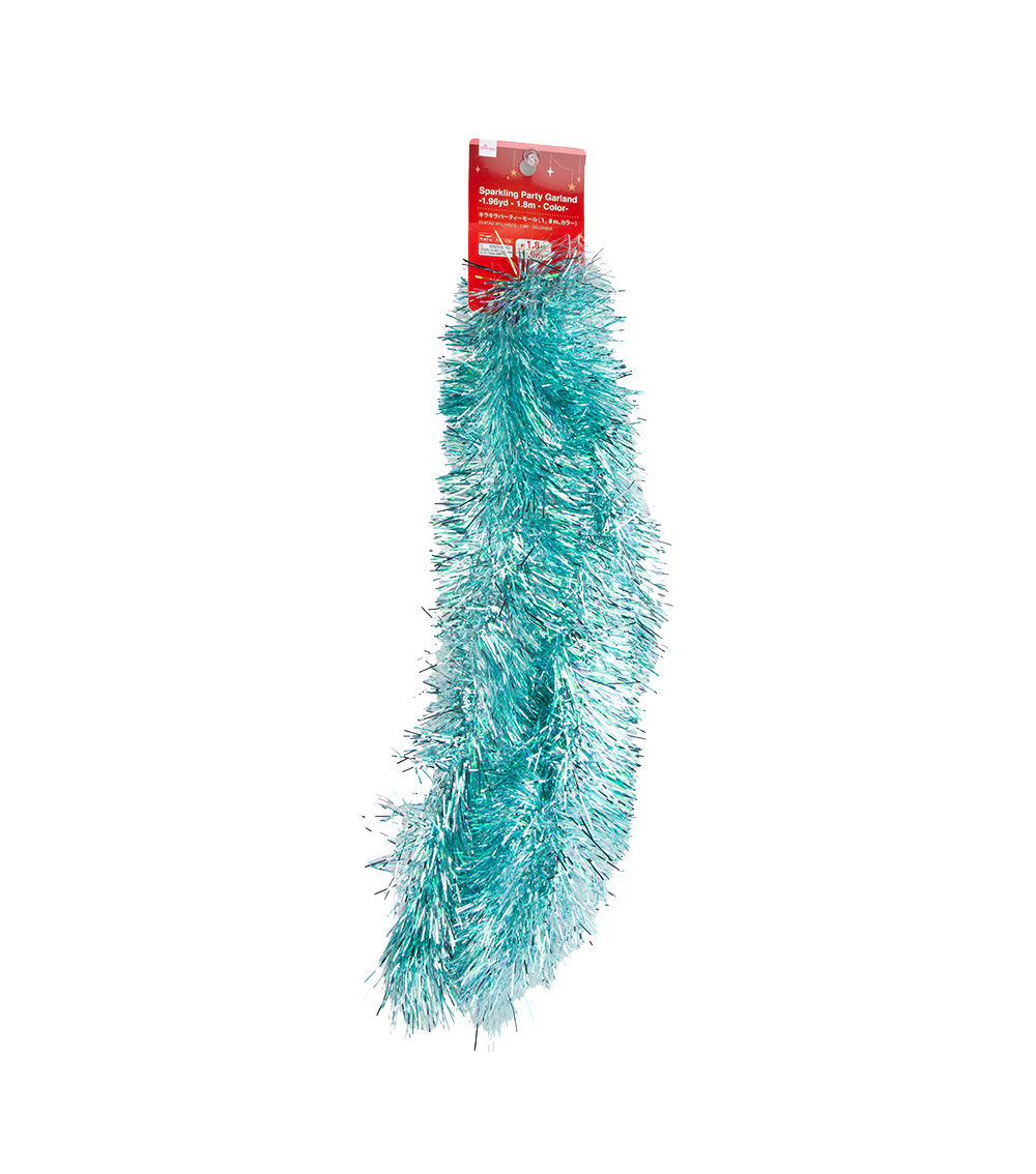 Christmas Sparkling Party Garland – 1.96 yd / 1.8 m – Color