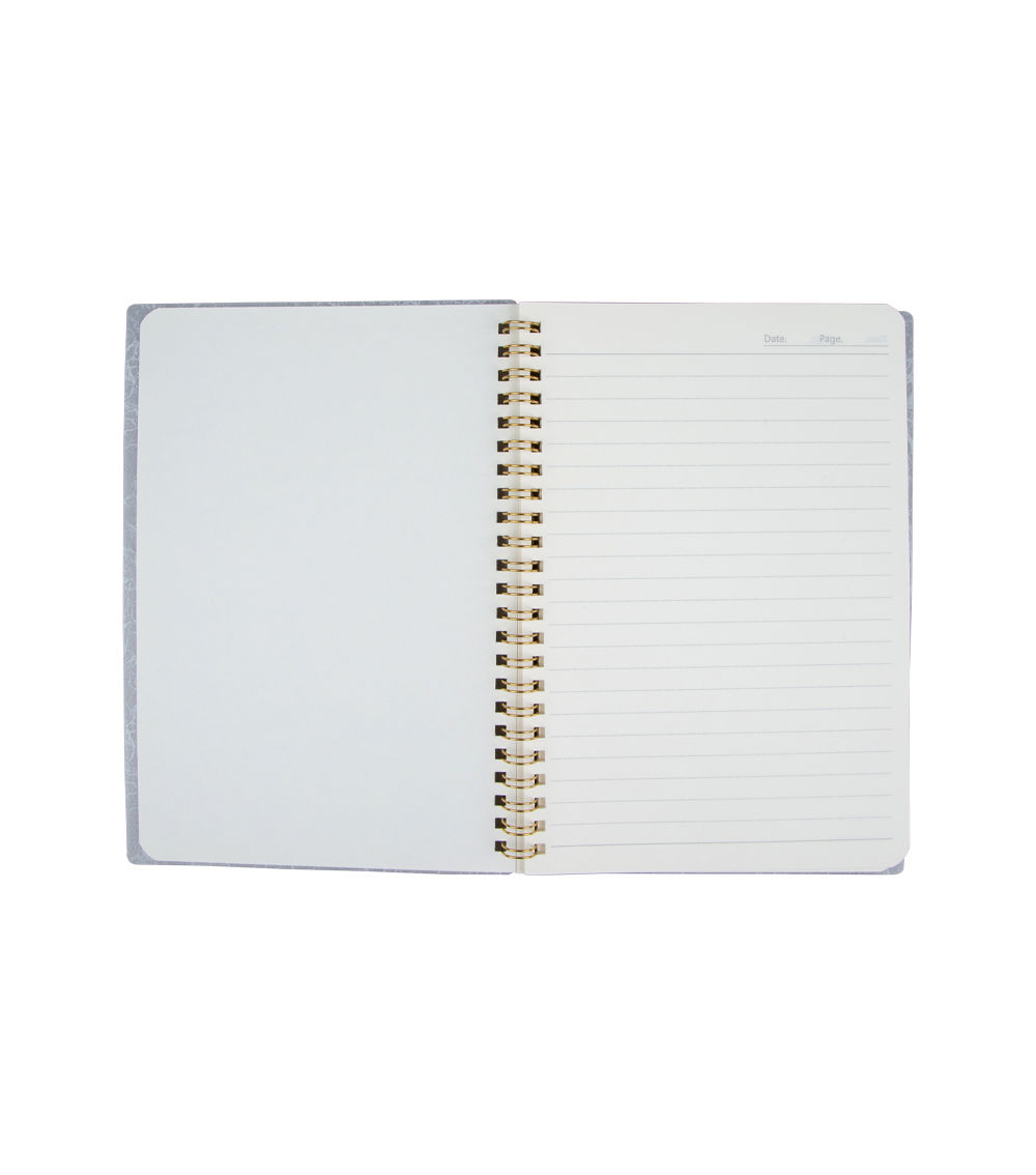 Spiral Notebook-simple logo-A5-