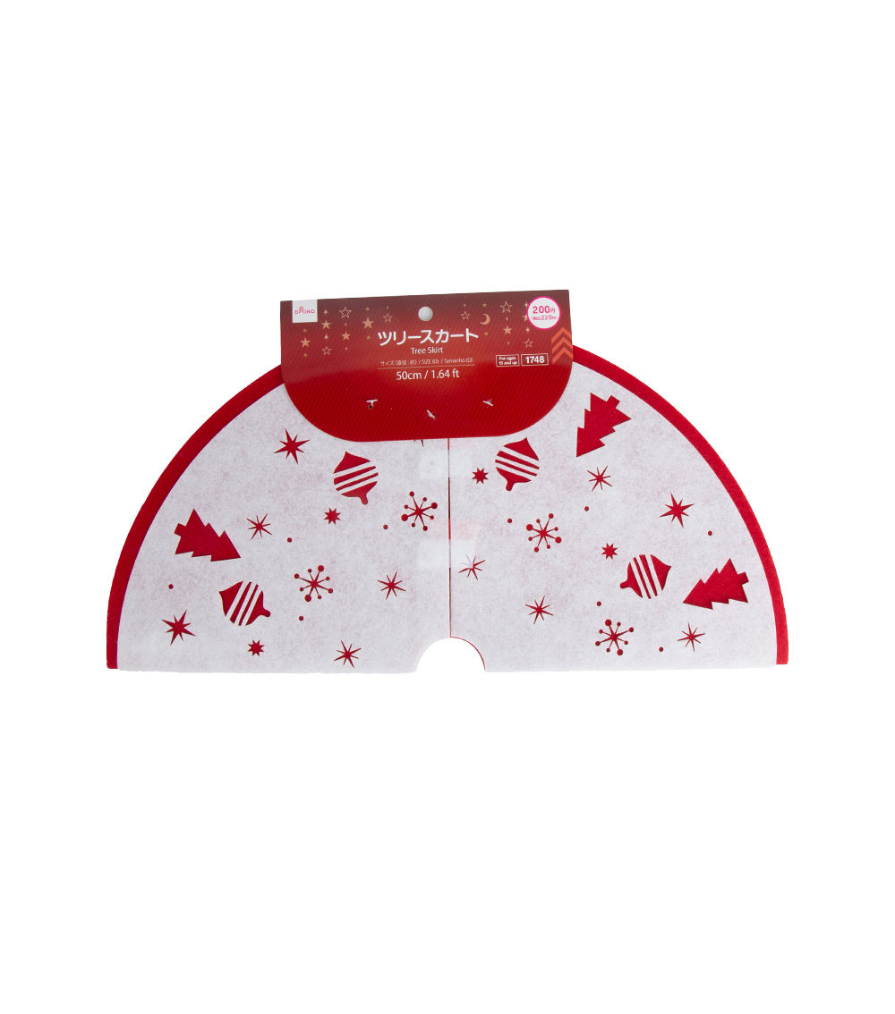 Christmas Tree Skirt – 1.64 ft (50 cm), Assorted (1 pc)