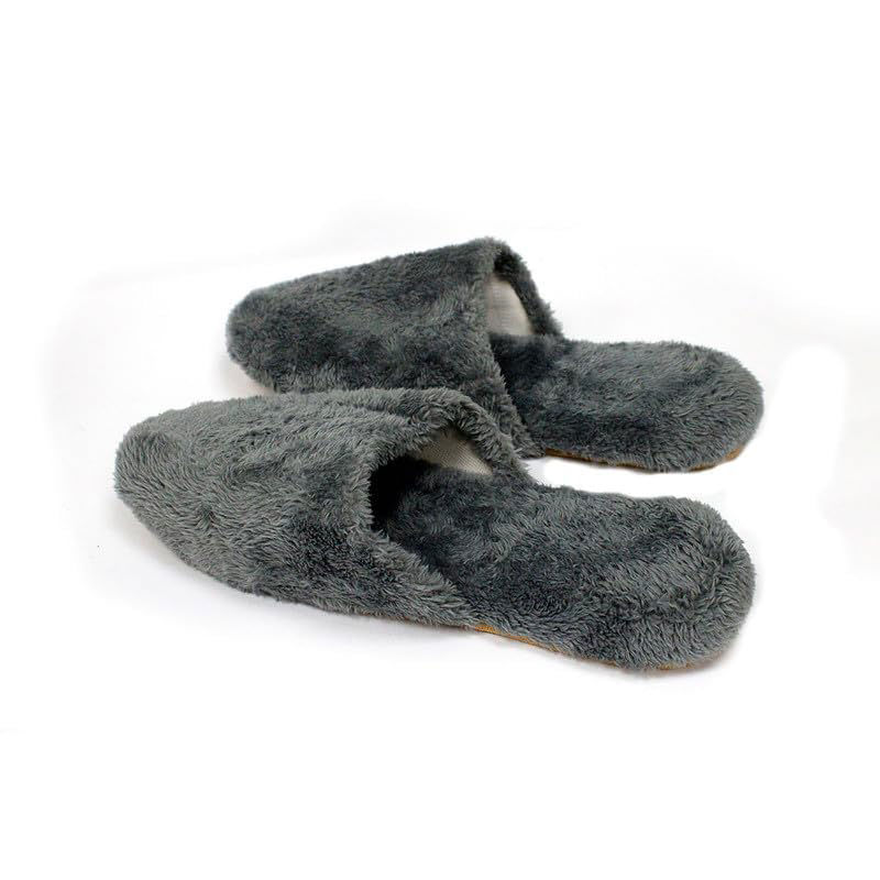 Memory Foam Fluffy Slippers, Assorted (1 pc)-US 7-9/EU 40-43
