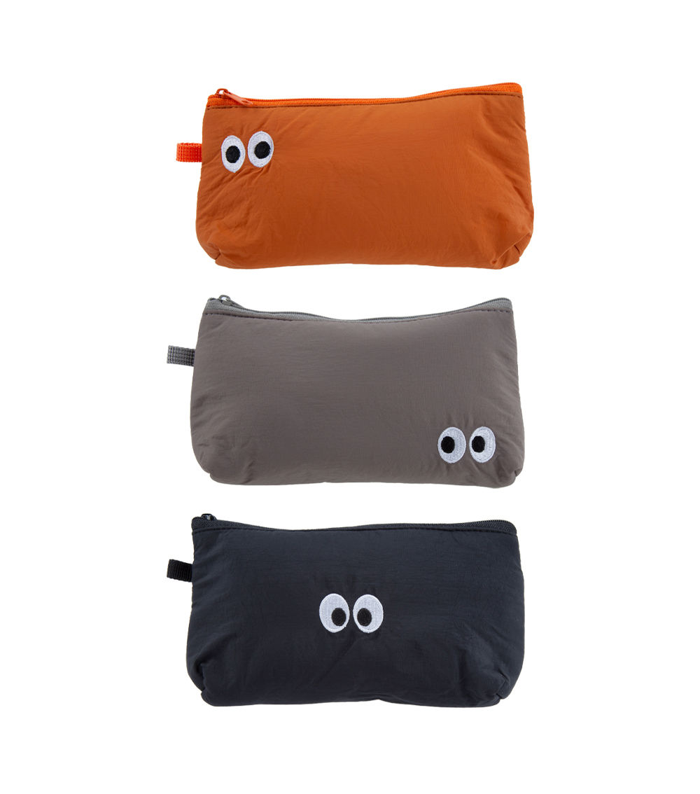 Pouch with Gusset and Big Eyes, Assorted (1 pc)