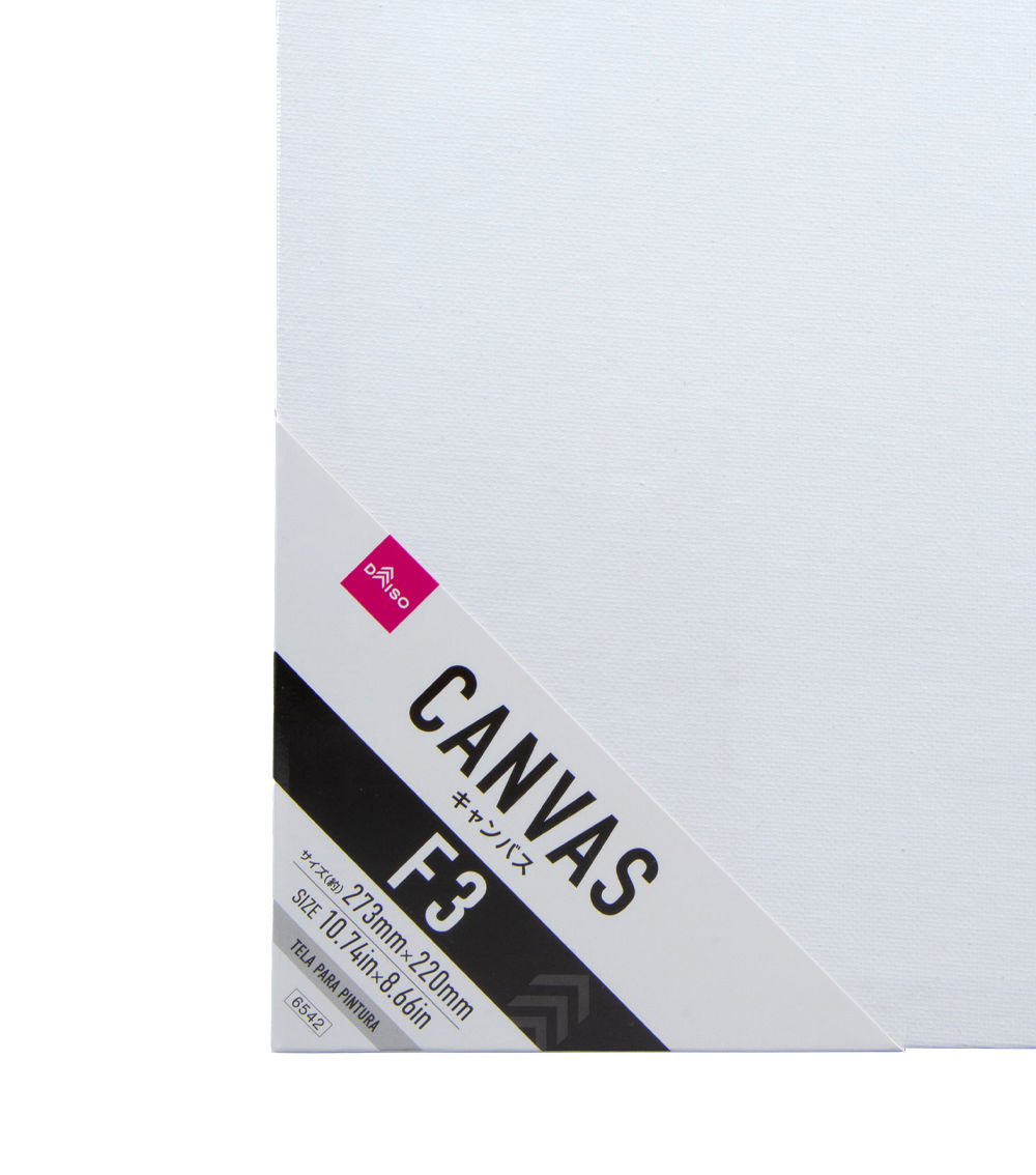 F3 Size Canvas Board – Clear