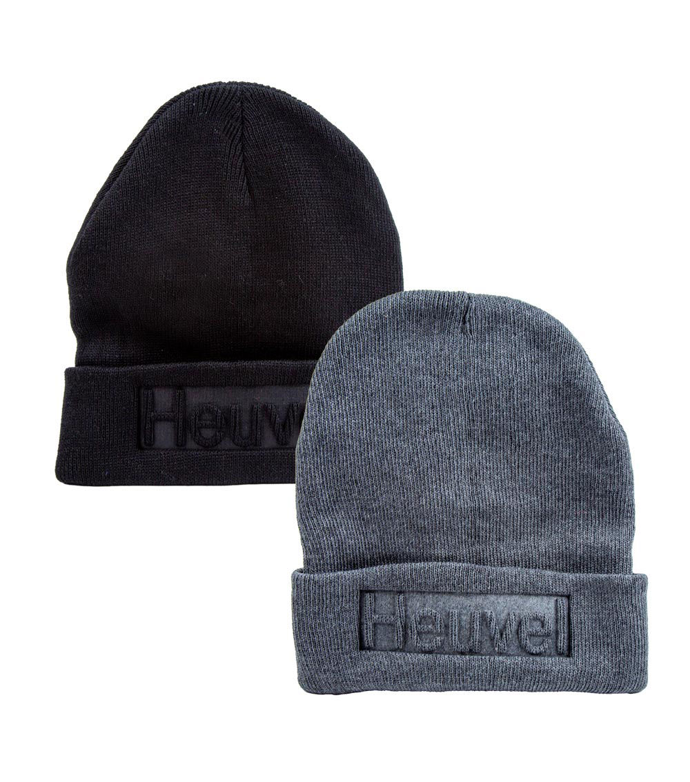 Embossed Design Knit Cap, Assorted (1 pc)