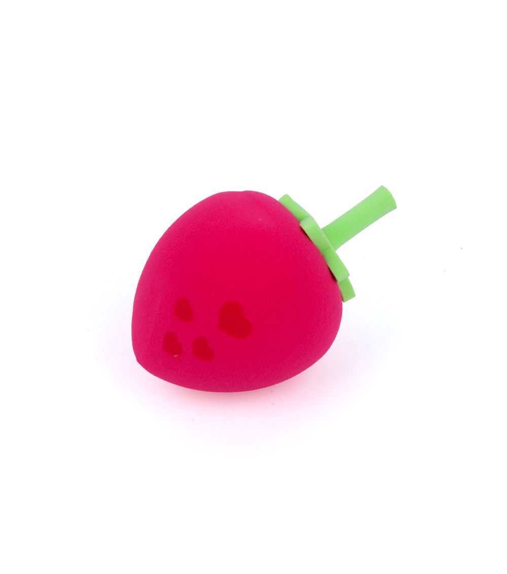 Makeup Sponge, Strawberry Design – With Case