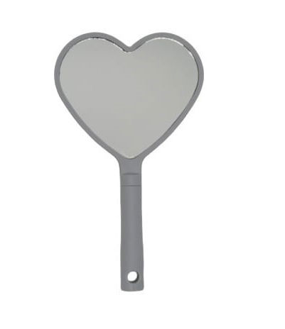 Design Mirror – Heart Shape – Assorted (1 Pc)
