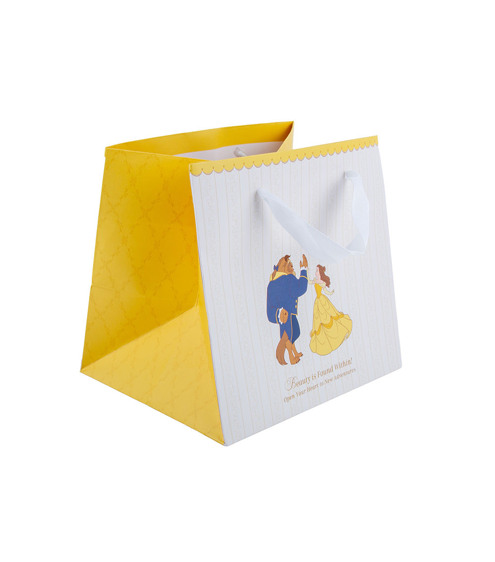 Beauty and the Beast Paper Handle Bag, Assorted (1 pc)