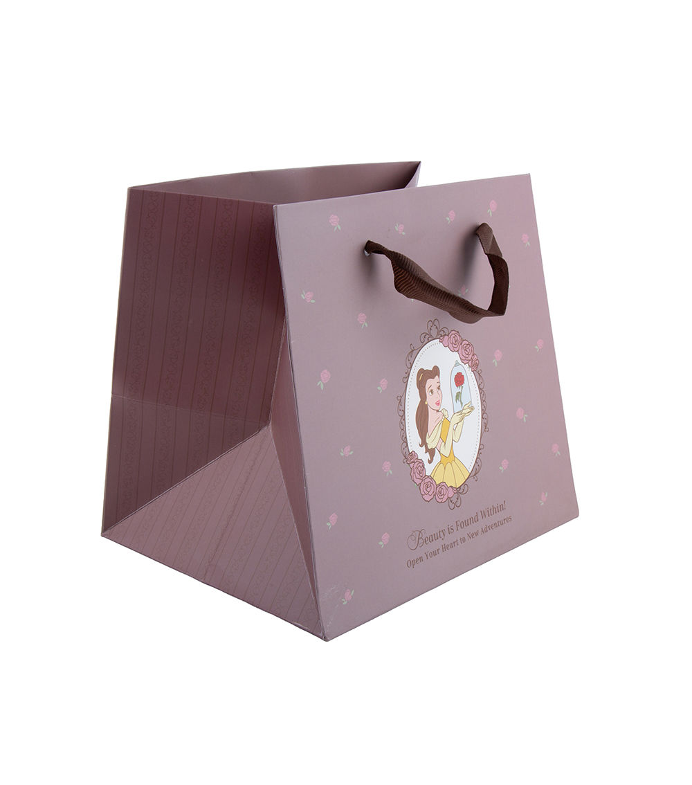 Beauty and the Beast Paper Handle Bag, Assorted (1 pc)