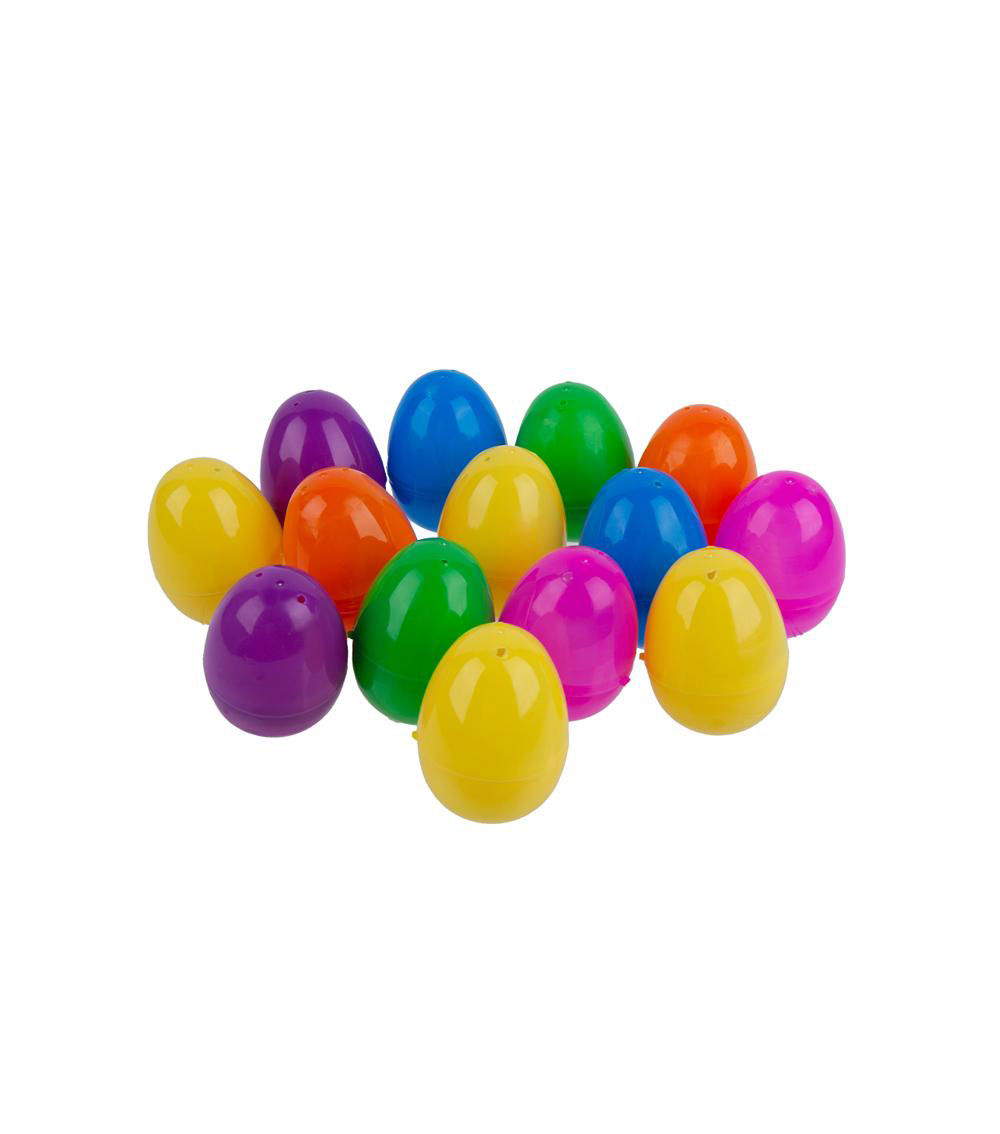 Easter Eggs, Multicolor (14 pcs) - 6cm