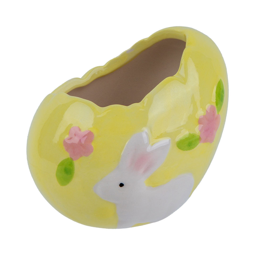 Easter Ceramic Decorative Egg – Festive Ornament