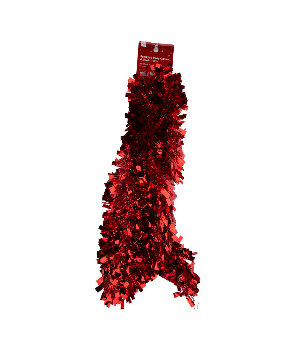 Sparkling Party Garland – 1.96 yd / 1.8 m – Assorted (1 pc)