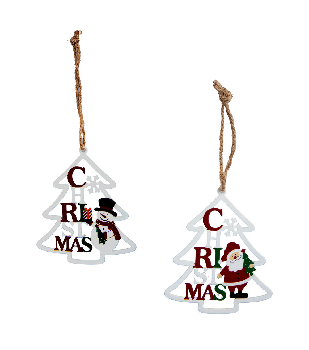 Christmas Iron Ornament – Assorted (1 pc)