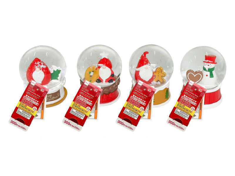 LED Snow Globe – Sweets – Assorted (1 pc)