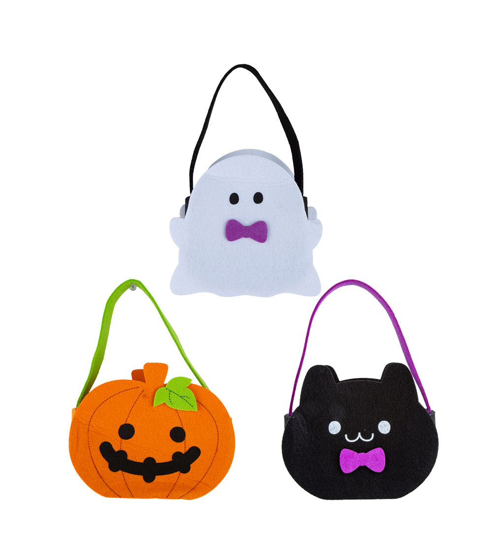 Halloween Felt Bag – Assorted (1 pc)