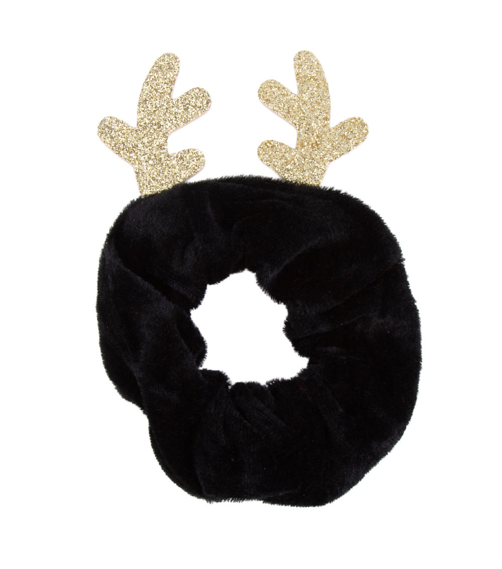 Christmas Scrunchy – Reindeer – Assorted (1 pc)