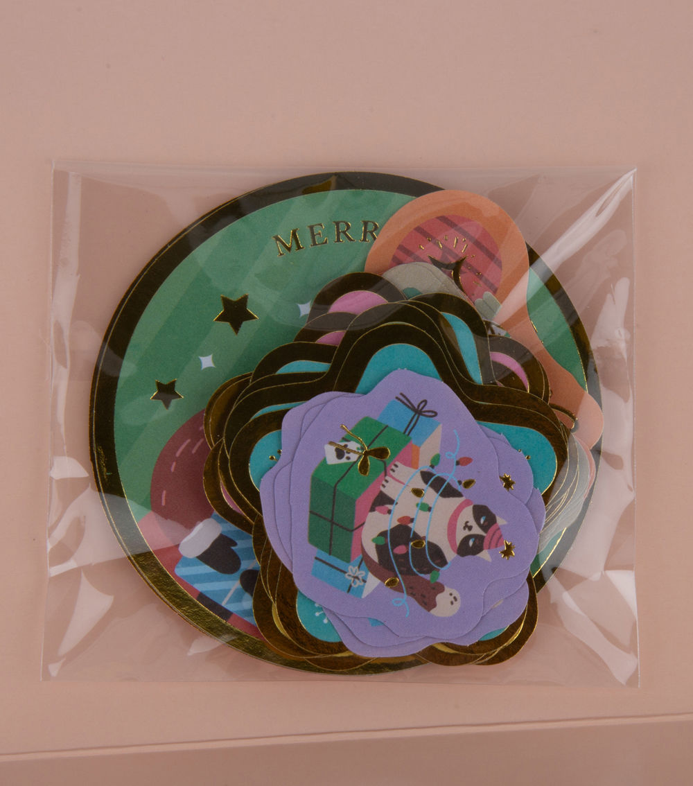 Sticker Flakes – CF Holiday A, (32 pcs)