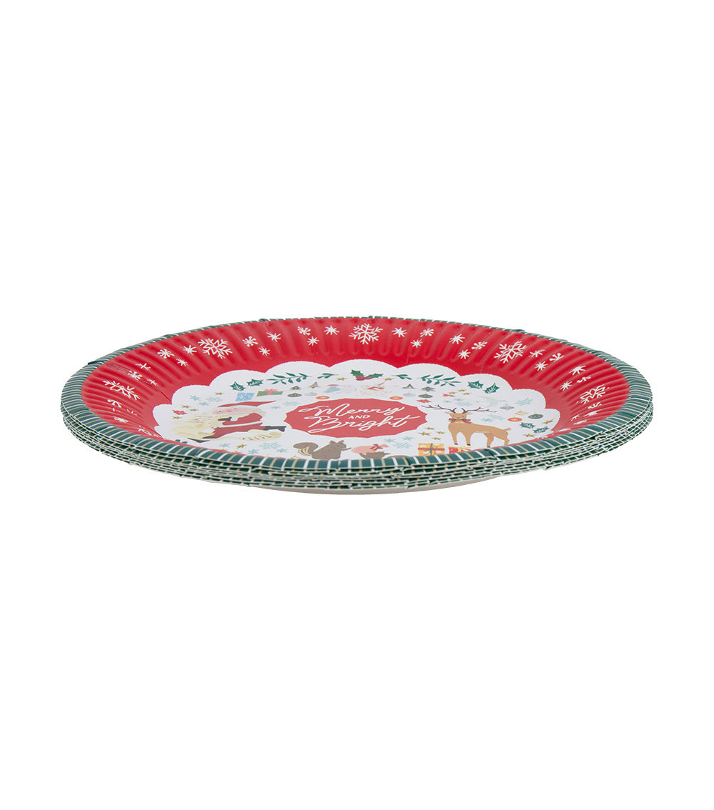 Paper Plates – CF Round, (8 pcs)