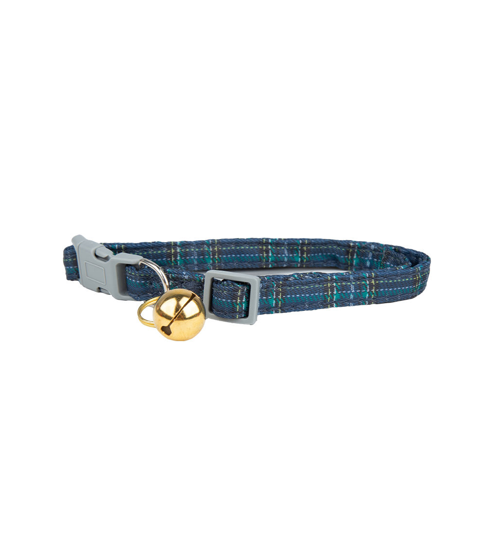Pet Collar – Christmas Checkered, (Assorted, 1 pc)