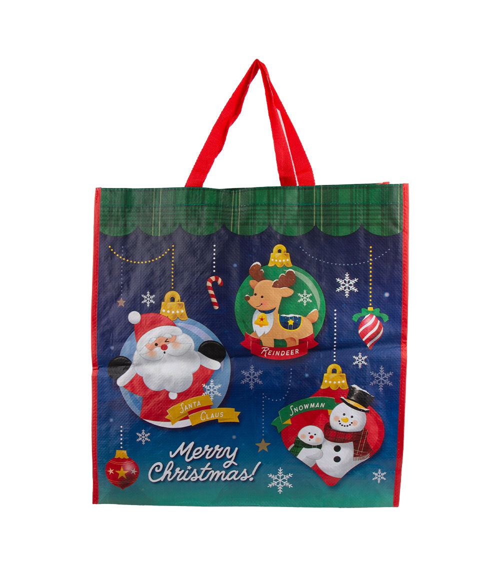 Christmas Ornament Handle Bag