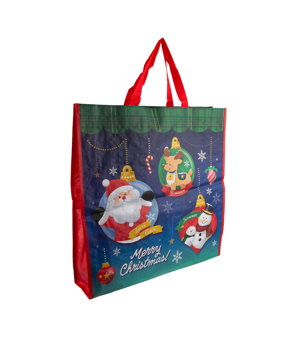 Christmas Ornament Handle Bag
