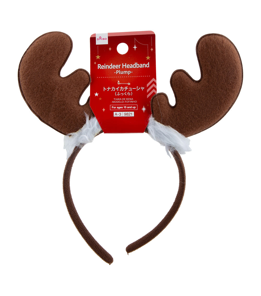 Plump Reindeer Headband – Assorted (1 pc)