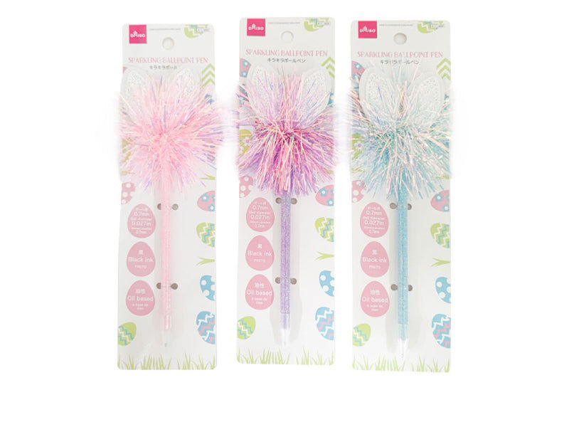 Sparkling Ballpoint Pen – Assorted Design, (1 pc) Stationery