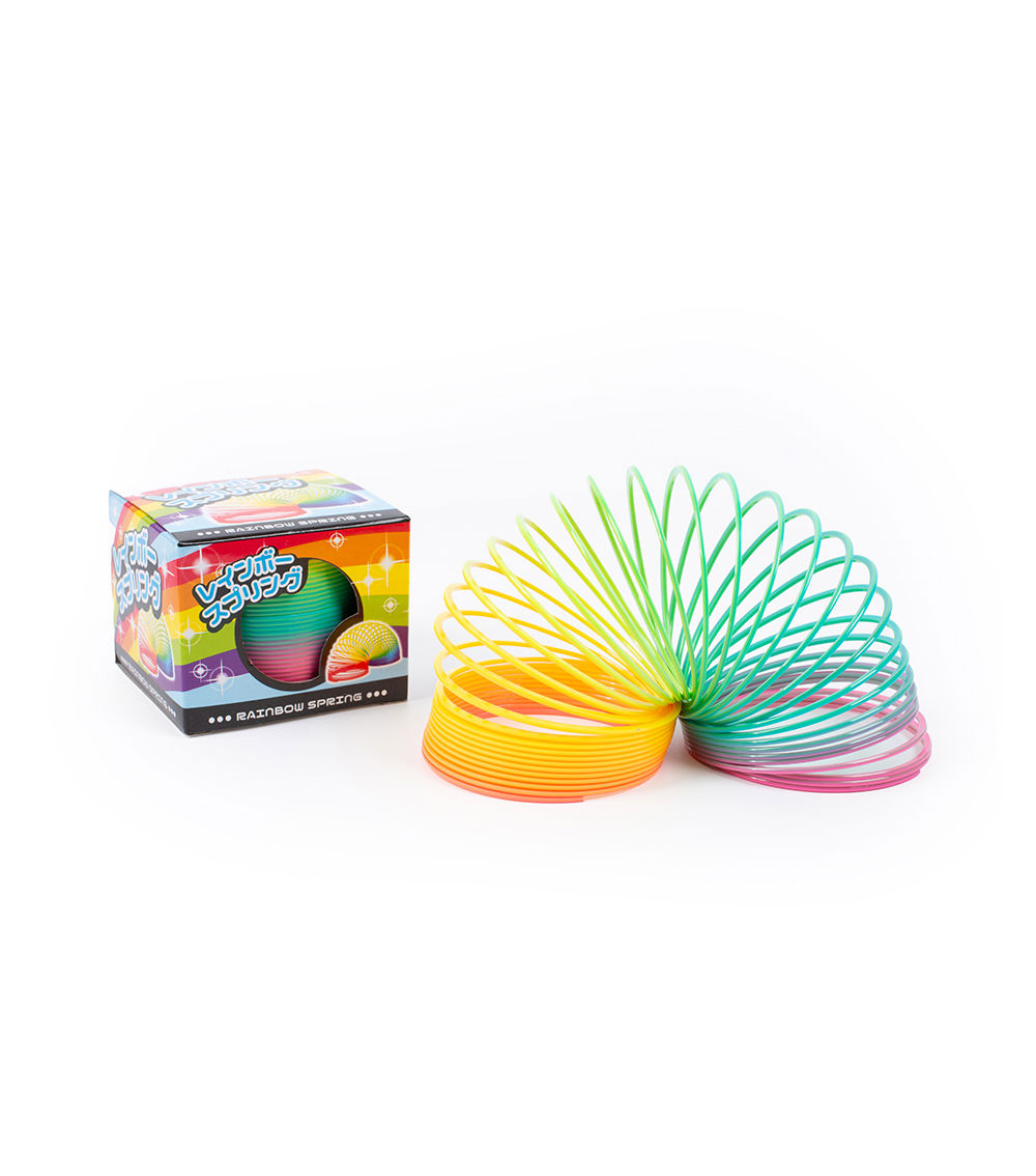 Rainbow Spring Toy – Classic Coil Fun