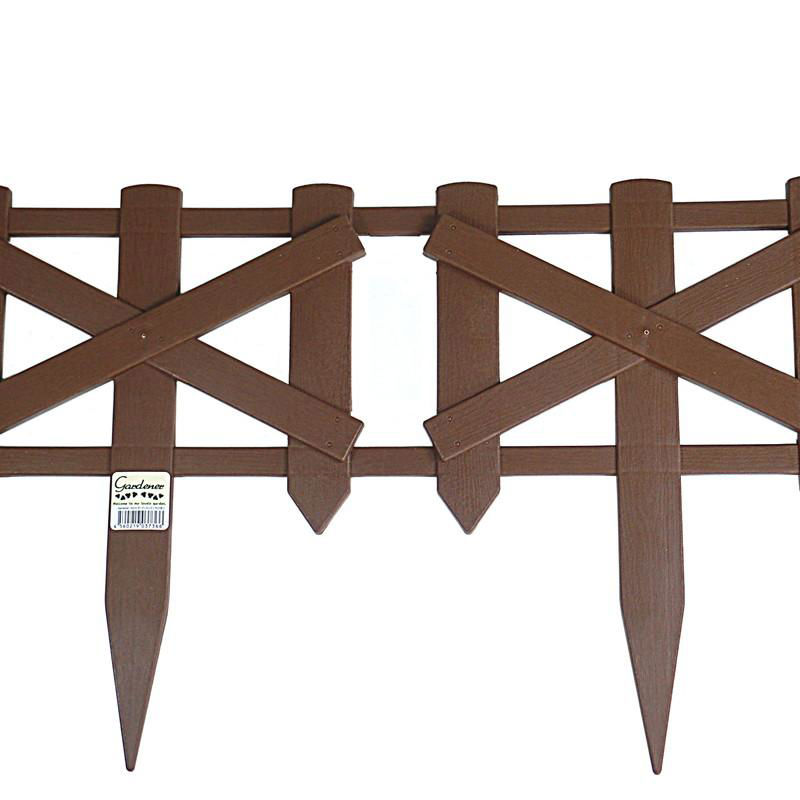 Cross Pattern Garden Fence – 60cm (Approx)
