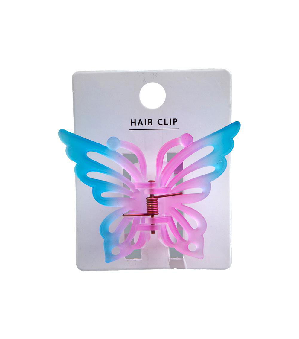 Matte Gradation Butterfly Claw Clip, Assorted (1 pc)