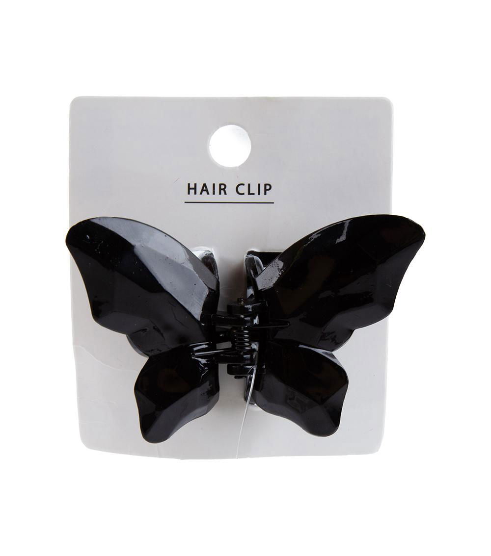 Glossy Square Butterfly Claw Clip, Assorted (1pc)