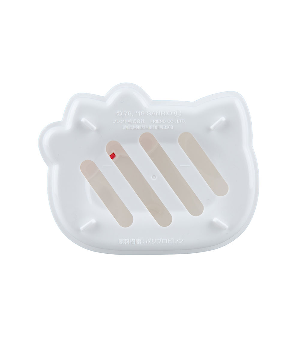 Hello Kitty Soap Dish with Lid, White