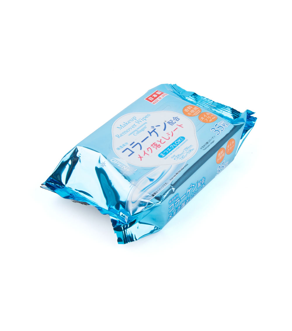 Makeup Remover Wipes – Collagen (35 Sheets)