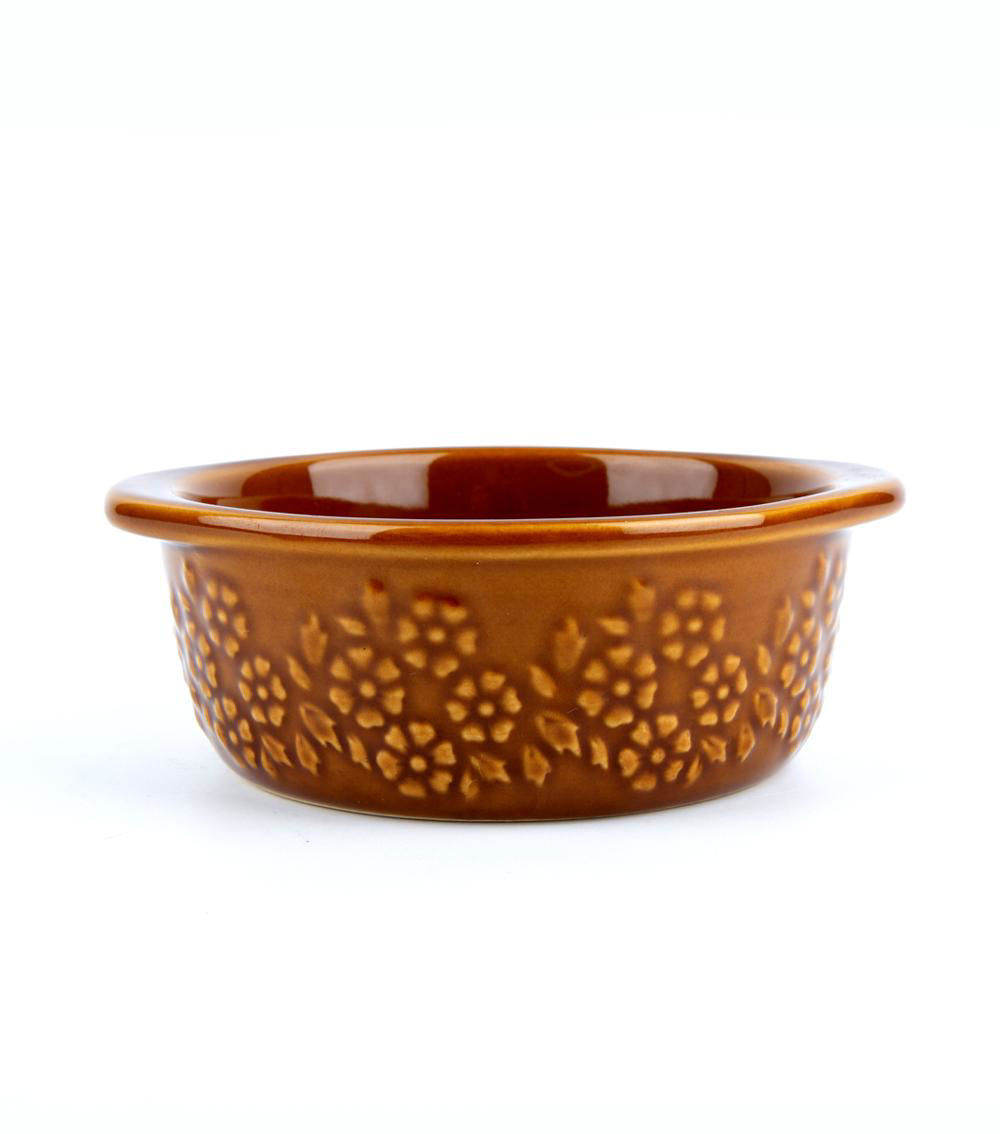 Flower Relief Round Bakeware, Assorted