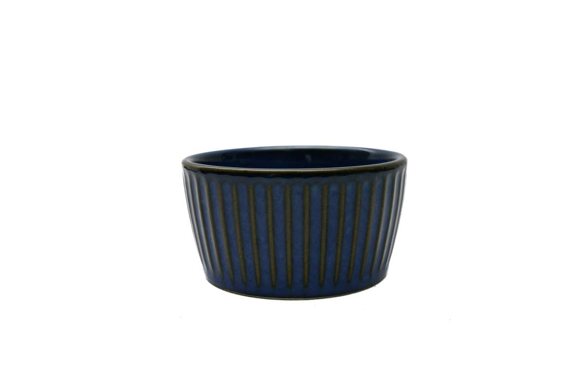 Stripe Embossed Cocotte – Navy