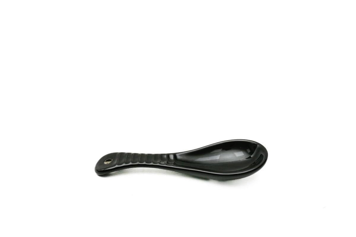 Ceramic Kitchen Spoon - Black