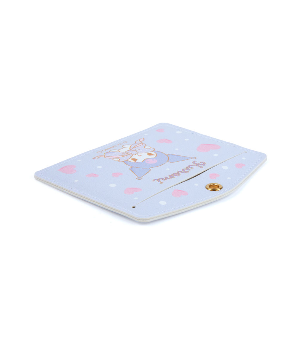 Kuromi Big Ribbon ID Case, Light Purple