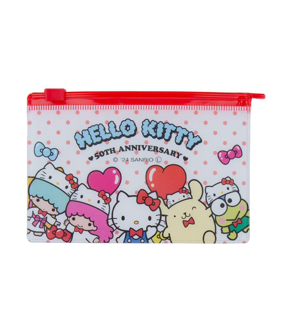 Sanrio Characters Zipper Case, Multicolor