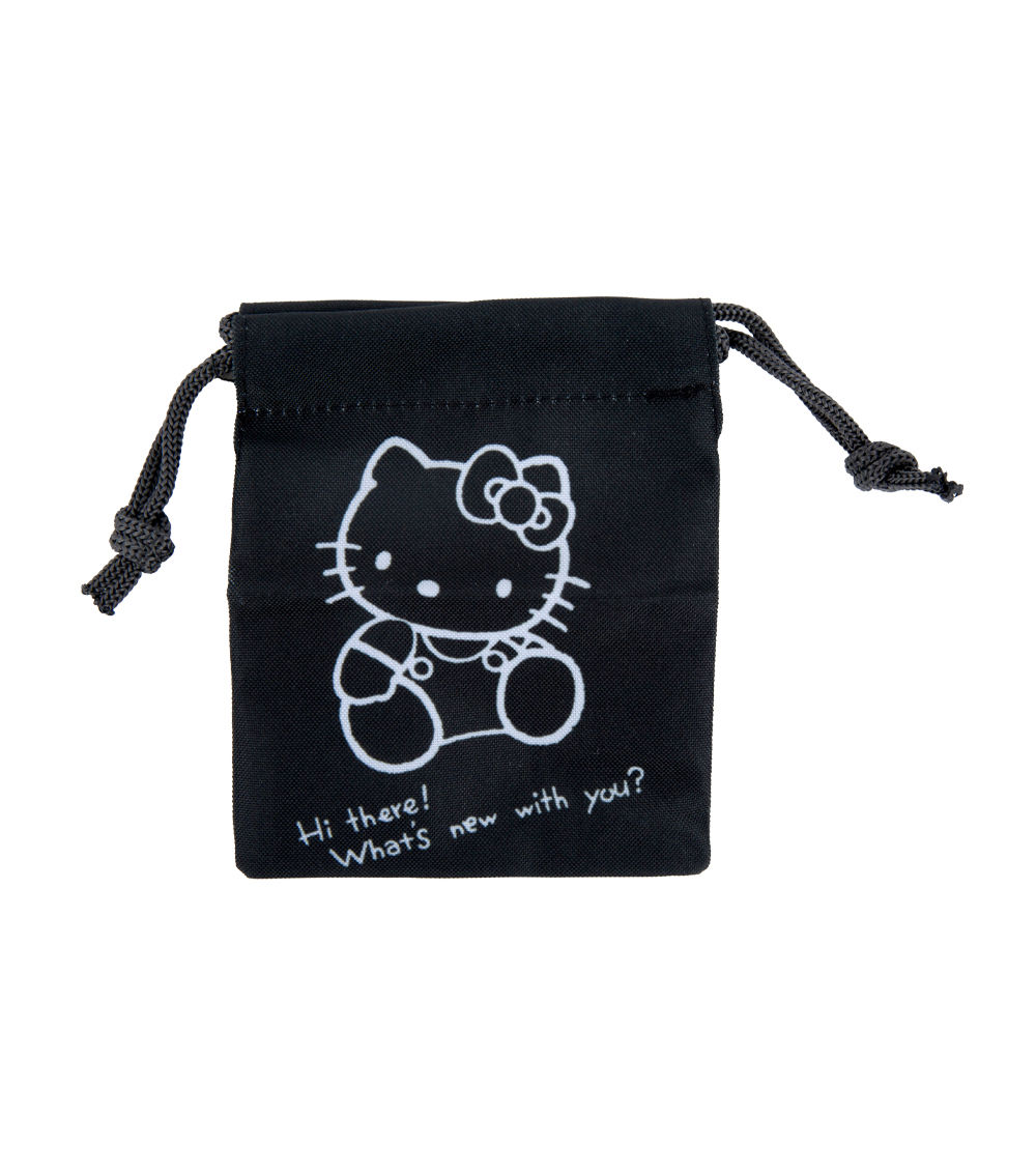 Kitty Petit Drawstring Bag, Multicolor