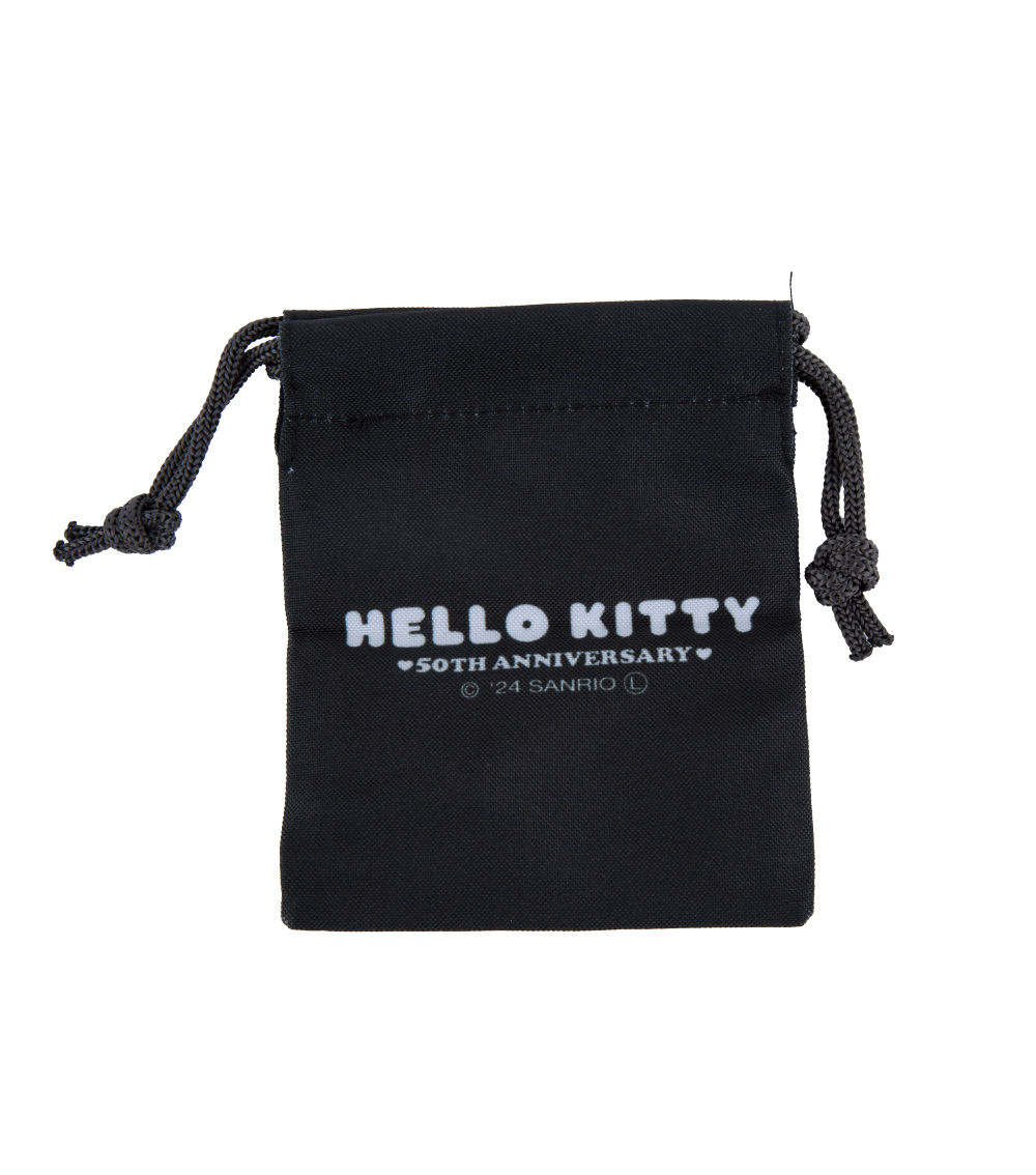 Kitty Petit Drawstring Bag, Multicolor