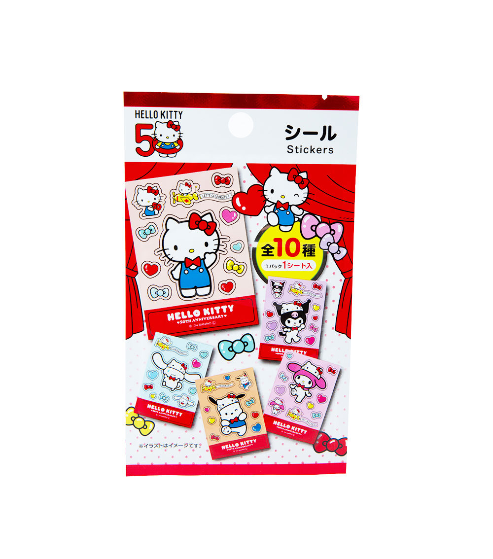Sanrio Characters Sticker, Multicolor