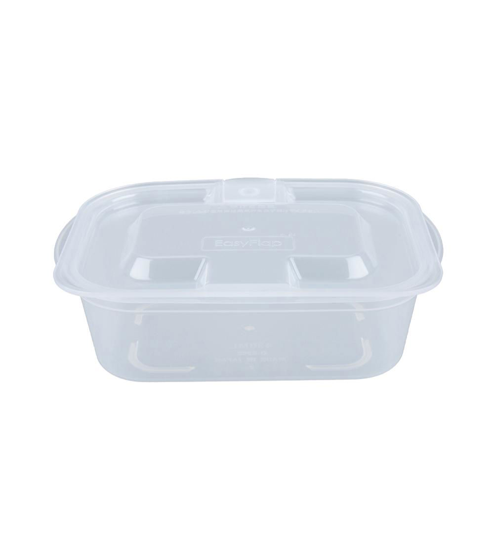 Easy Flap Container, White (2 pcs) - 430ml