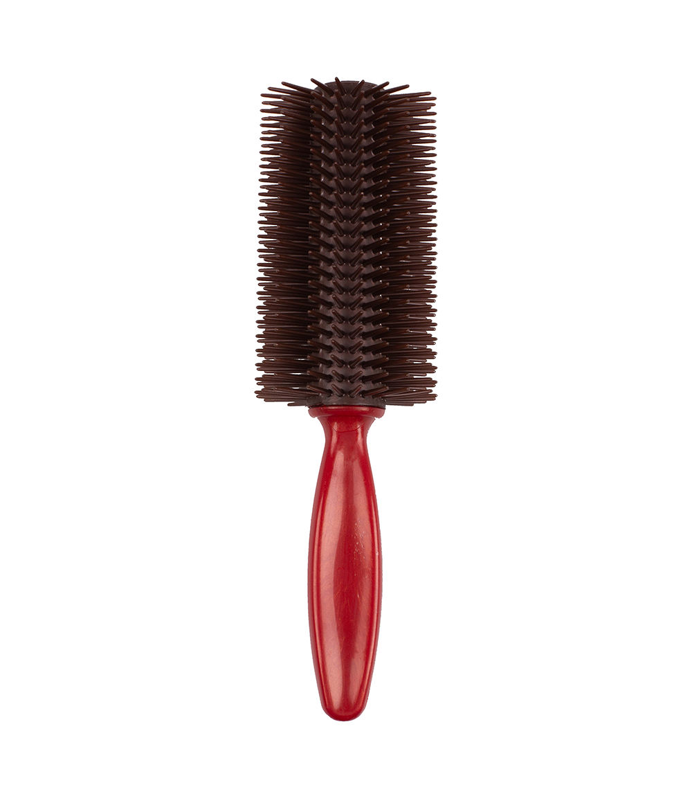Camellia Round Styling Hair Brush – Red